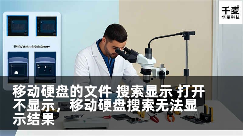 移动硬盘的文件 搜索显示 打开不显示，移动硬盘搜索无法显示结果