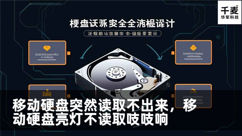 移动硬盘突然读取不出来，移动硬盘亮灯不读取吱吱响