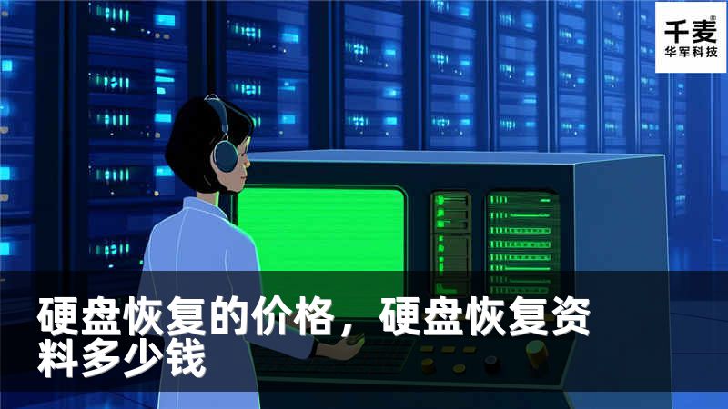 硬盘恢复的价格，硬盘恢复资料多少钱