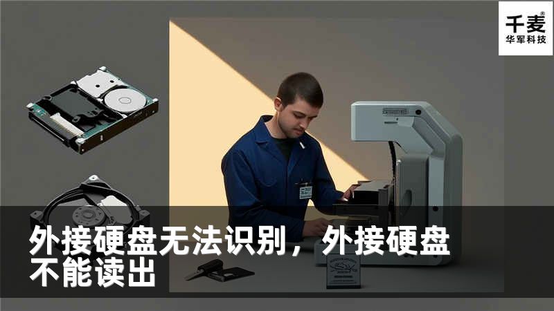 外接硬盘无法识别，外接硬盘不能读出
