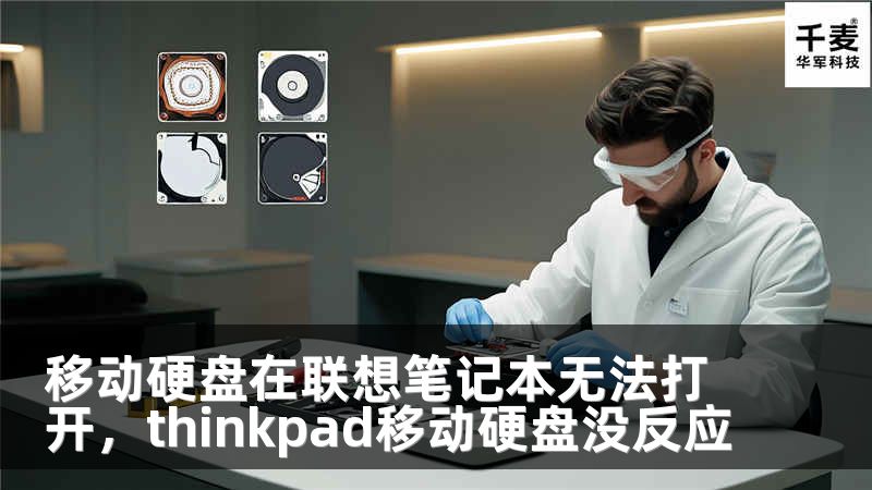 移动硬盘在联想笔记本无法打开，thinkpad移动硬盘没反应