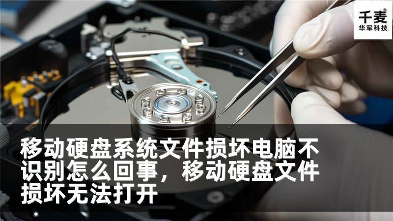 移动硬盘系统文件损坏电脑不识别怎么回事，移动硬盘文件损坏无法打开