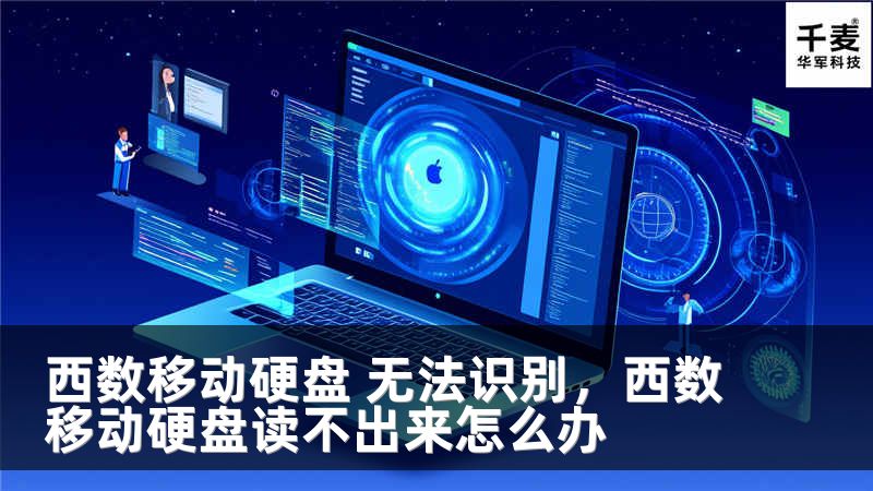 西数移动硬盘 无法识别，西数移动硬盘读不出来怎么办