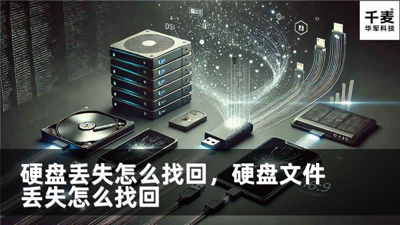硬盘丢失怎么找回，硬盘文件丢失怎么找回
