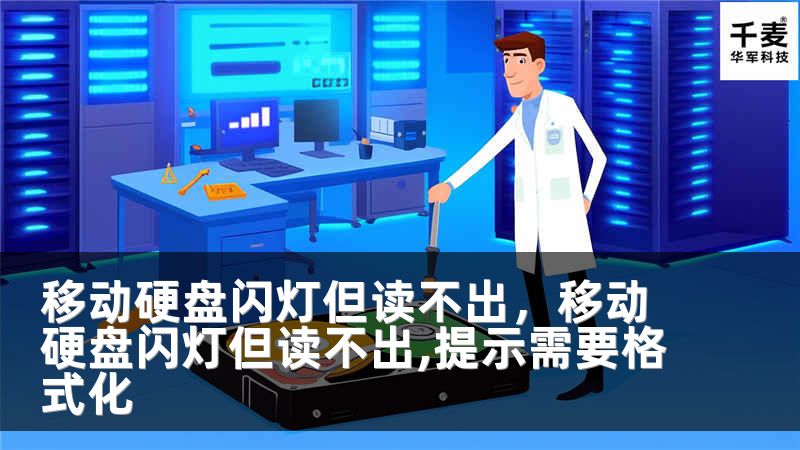 移动硬盘闪灯但读不出，移动硬盘闪灯但读不出,提示需要格式化