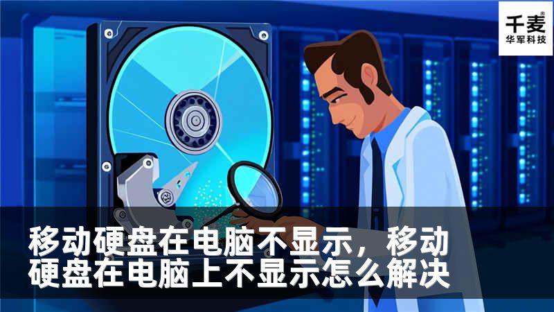 移动硬盘在电脑不显示，移动硬盘在电脑上不显示怎么解决