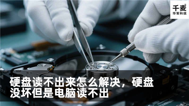 硬盘读不出来怎么解决，硬盘没坏但是电脑读不出