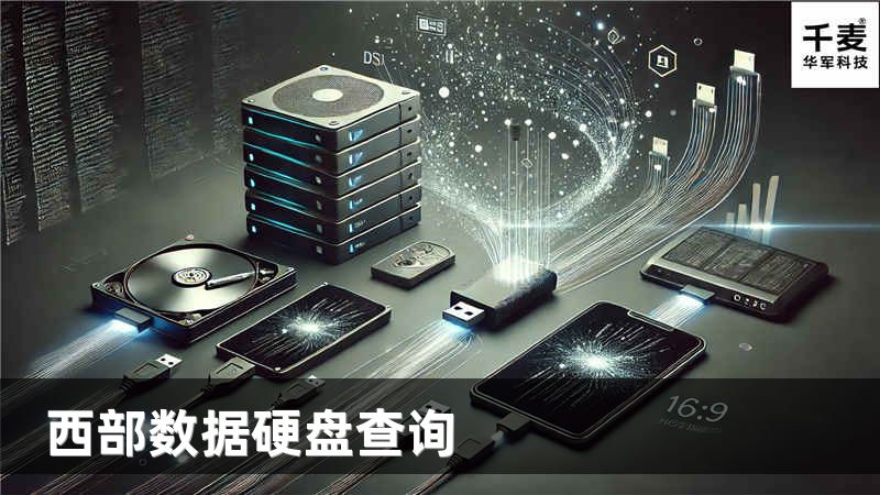 西部数据硬盘查询