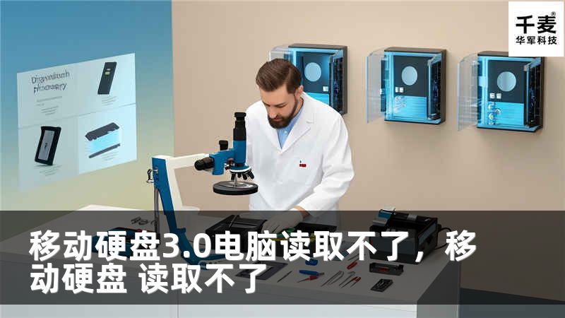 移动硬盘3.0电脑读取不了，移动硬盘 读取不了