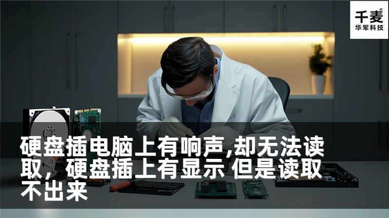 硬盘插电脑上有响声,却无法读取，硬盘插上有显示 但是读取不出来