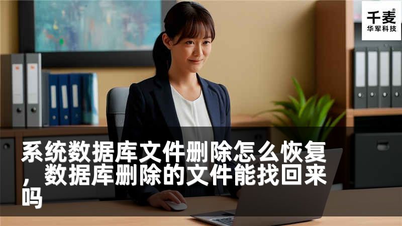 系统数据库文件删除怎么恢复，数据库删除的文件能找回来吗