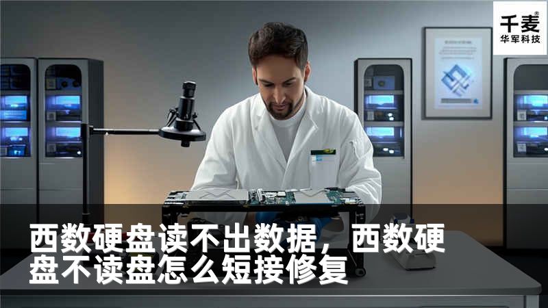 西数硬盘读不出数据，西数硬盘不读盘怎么短接修复