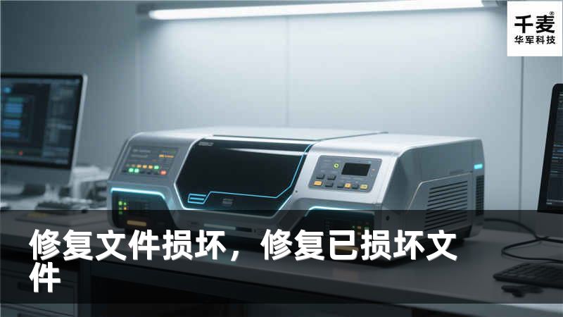 修复文件损坏，修复已损坏文件
