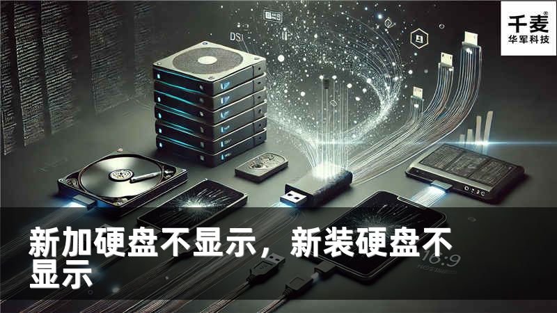 新加硬盘不显示，新装硬盘不显示