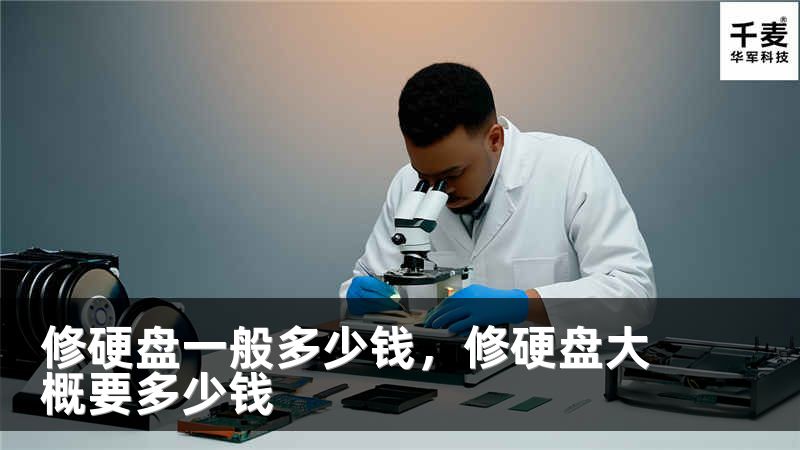 修硬盘一般多少钱，修硬盘大概要多少钱