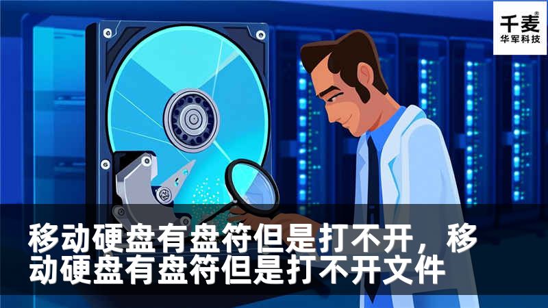 移动硬盘有盘符但是打不开，移动硬盘有盘符但是打不开文件