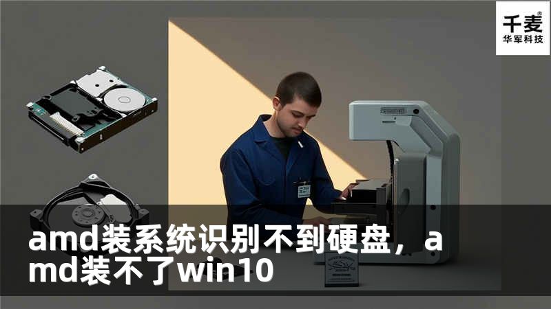 amd装系统识别不到硬盘，amd装不了win10