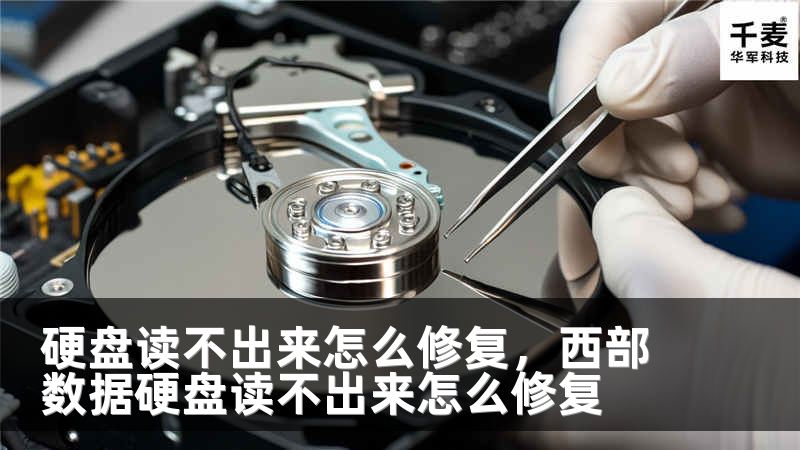 硬盘读不出来怎么修复，西部数据硬盘读不出来怎么修复