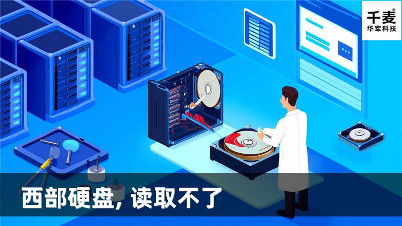 西部硬盘, 读取不了