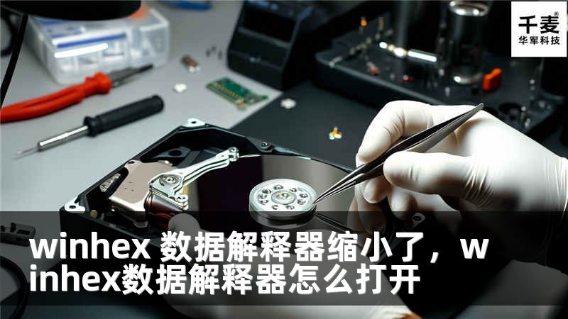 winhex 数据解释器缩小了，winhex数据解释器怎么打开