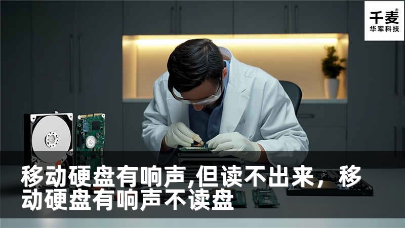 移动硬盘有响声,但读不出来，移动硬盘有响声不读盘