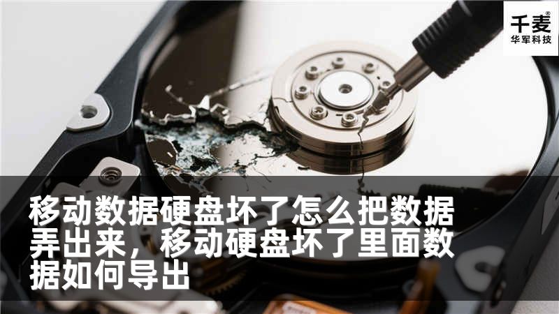 移动数据硬盘坏了怎么把数据弄出来，移动硬盘坏了里面数据如何导出