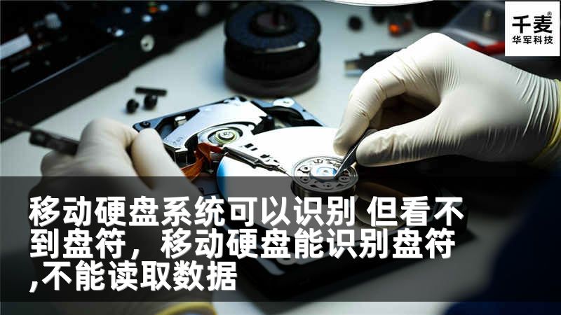 移动硬盘系统可以识别 但看不到盘符，移动硬盘能识别盘符,不能读取数据