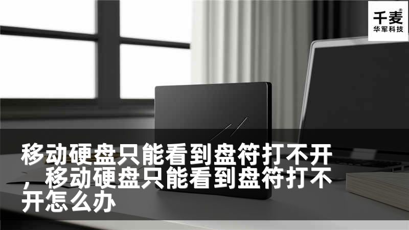 移动硬盘只能看到盘符打不开，移动硬盘只能看到盘符打不开怎么办