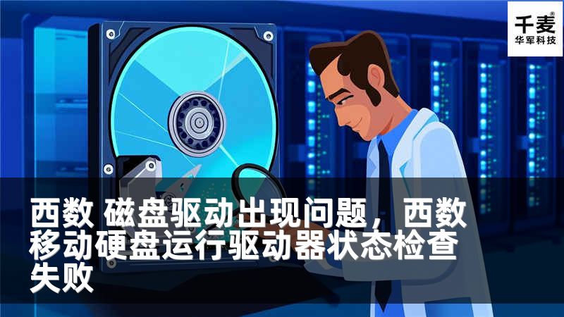 西数 磁盘驱动出现问题，西数移动硬盘运行驱动器状态检查失败