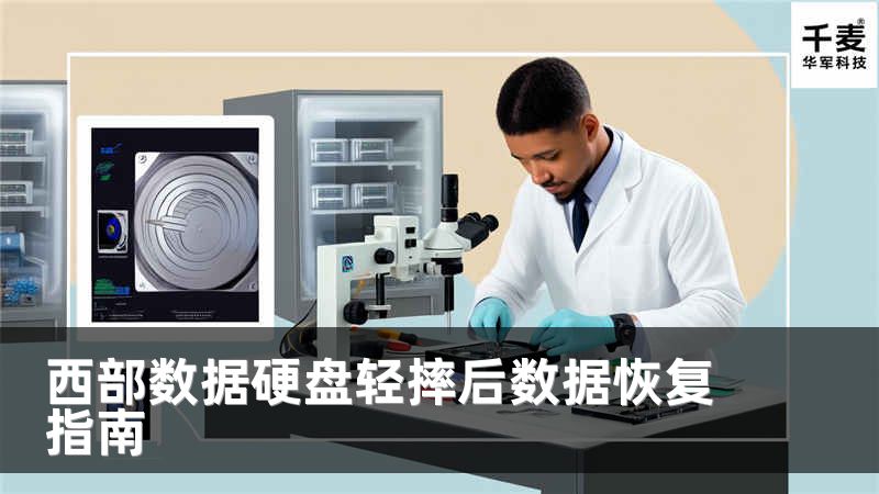 西部数据硬盘轻摔后数据恢复指南
