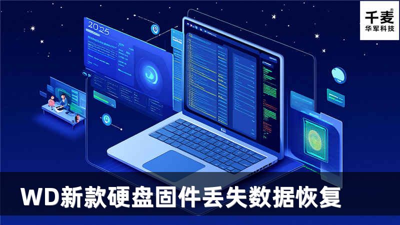WD新款硬盘固件丢失数据恢复