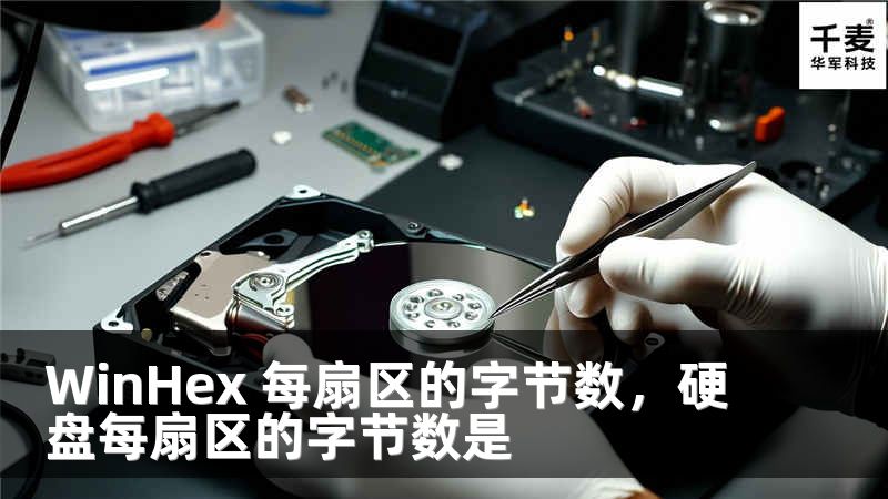 WinHex 每扇区的字节数，硬盘每扇区的字节数是