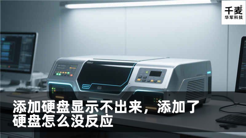 添加硬盘显示不出来，添加了硬盘怎么没反应