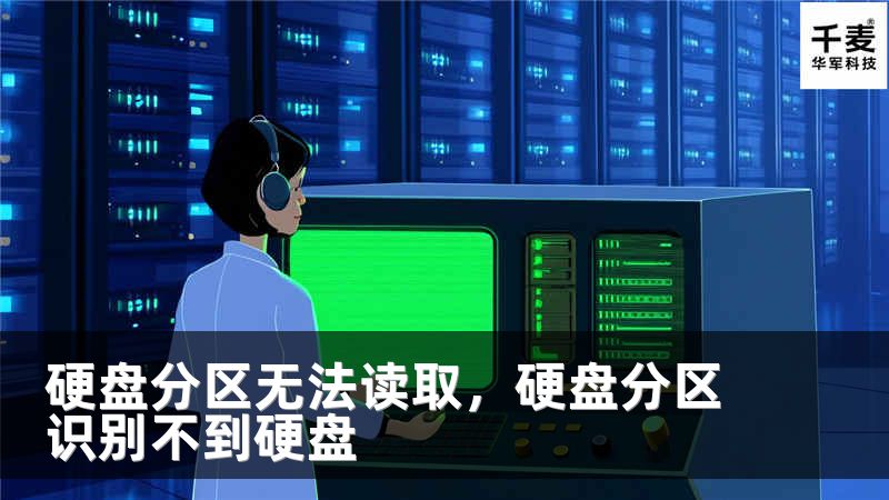 硬盘分区无法读取，硬盘分区识别不到硬盘