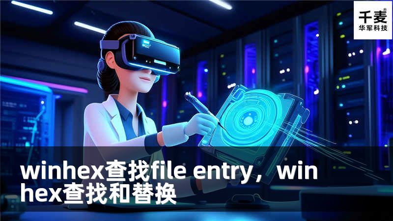 winhex查找file entry，winhex查找和替换
