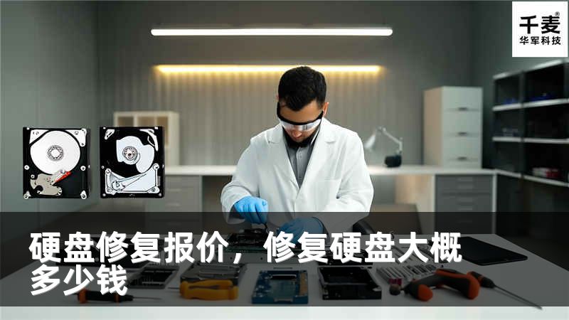 硬盘修复报价，修复硬盘大概多少钱