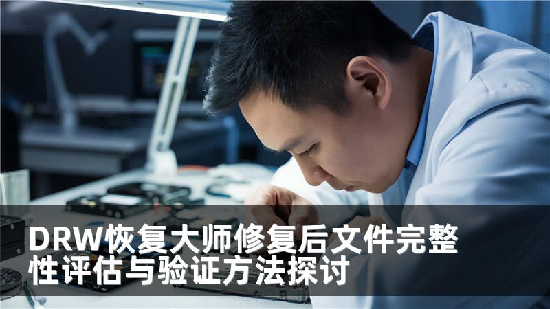 DRW恢复大师修复后文件完整性评估与验证方法探讨