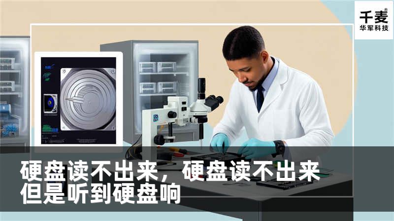 硬盘读不出来，硬盘读不出来但是听到硬盘响