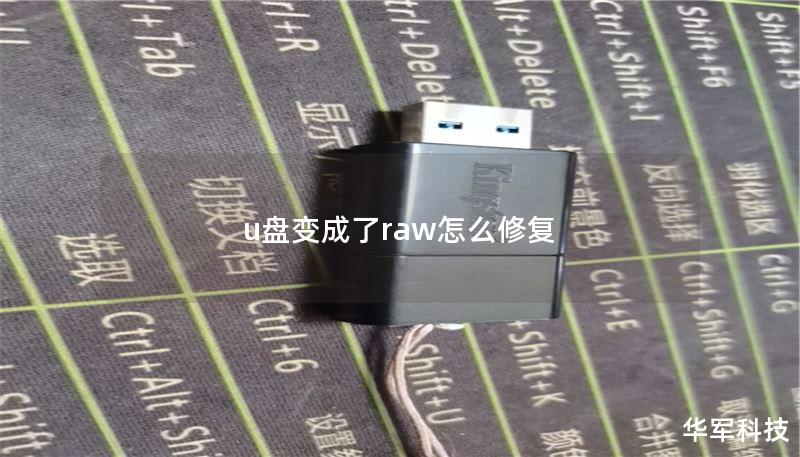 u盘变成了raw怎么修复