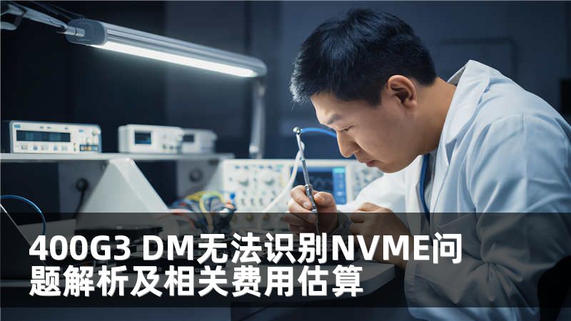 400G3 DM无法识别NVME问题解析及相关费用估算