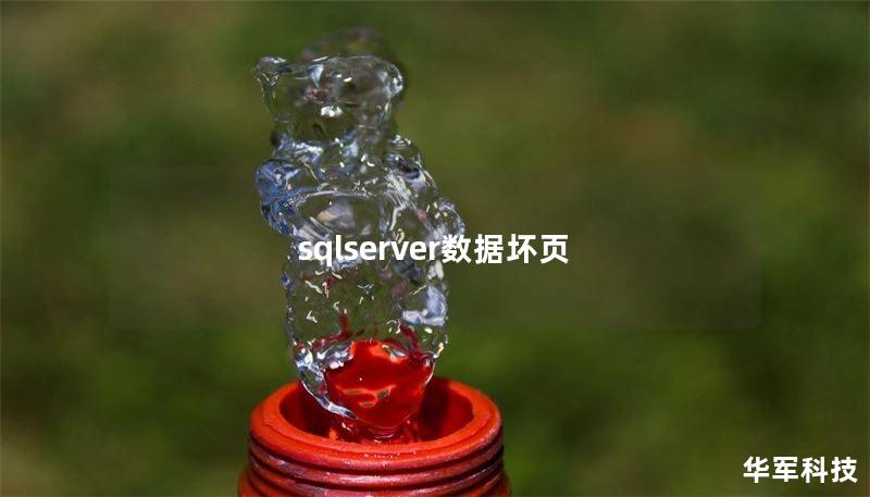 sqlserver数据坏页