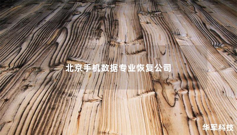 北京手机数据专业恢复公司