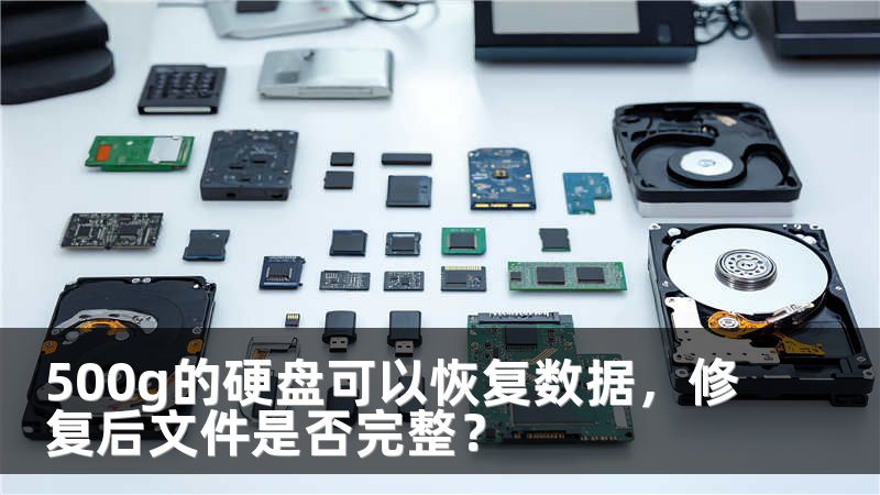 500g的硬盘可以恢复数据，修复后文件是否完整？