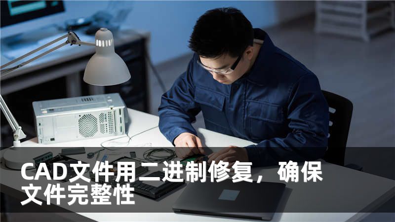 CAD文件用二进制修复，确保文件完整性