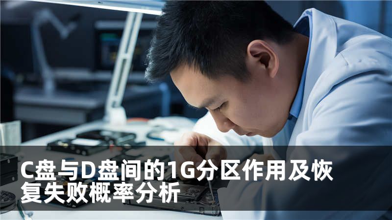 C盘与D盘间的1G分区作用及恢复失败概率分析