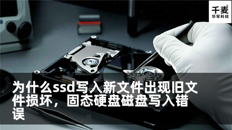 为什么ssd写入新文件出现旧文件损坏，固态硬盘磁盘写入错误