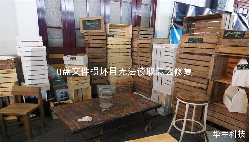 u盘文件损坏且无法读取怎么修复