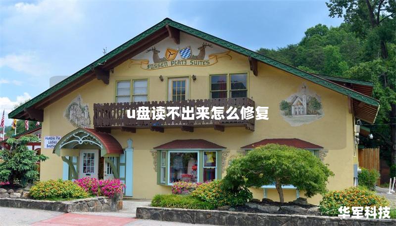 u盘读不出来怎么修复