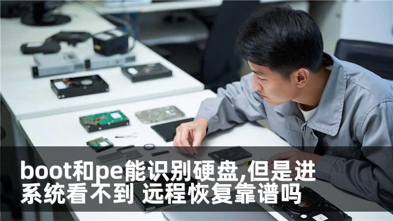 boot和pe能识别硬盘,但是进系统看不到 远程恢复靠谱吗