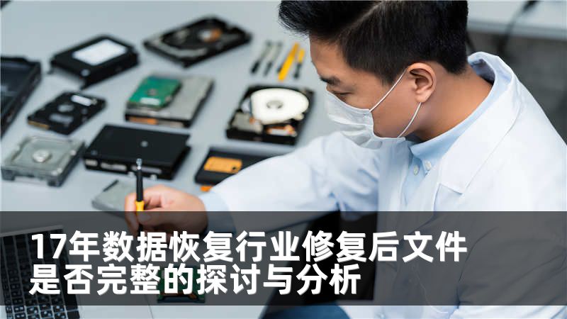 17年数据恢复行业修复后文件是否完整的探讨与分析